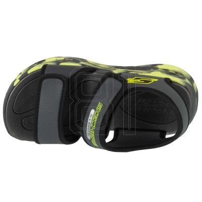 3. Skechers S-Lights: Sola Glow Sandal - Fusion Brights 407032L-CCBK Gray 28