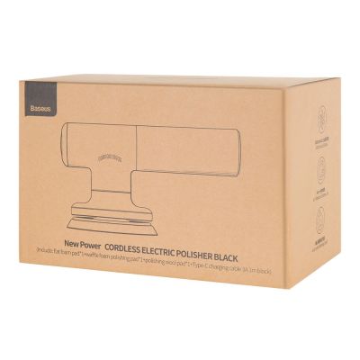 3. Baseus cordless electric polish machine 30W 4000mAh black (CRDLQ-B01)