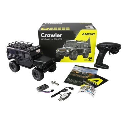 2. RC Crawler Mini-D90 AMXRock 4WD 1:16 RTR Remote Control Car