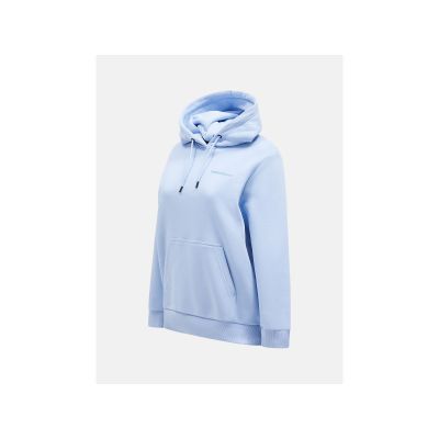 6. Peak Performance W Original Small Logo Hoo Sweatshirt Blue
