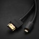 2. Ugreen HD127 micro HDMI - HDMI 2.0 4K 60Hz cable 2 m - black