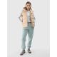 4. Women's quilted down vest with hood 4F 4FWAW24TVJAF141-83S