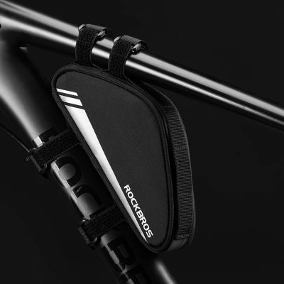 13. Rockbros B55-BK bicycle bag for frame 0.7 l - black