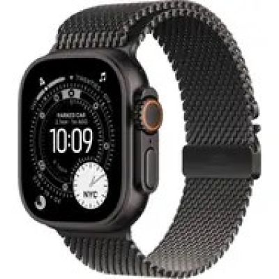 3. Apple Watch Ultra 3 OLED 49mm Digital 422 x 514 px Touchscreen 5G Black Wi-Fi GPS