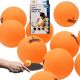 12. BEST SPORTING TRAINING TABLE TENNIS BALLS 24 PCS ORANGE