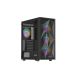 3. NATEC GENESIS DIAXID 605 ARGB MIDI TOWER USB-C GAMING CASE WITH WINDOW BLACK