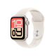 3. Apple Watch SE 3 GPS + Cellular 40mm Starlight Aluminum Case with Starlight Sport Band – Size S/M
