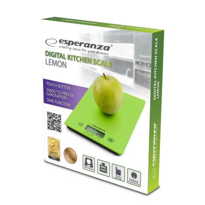 4. Esperanza Lemon EKS002G kitchen scale (green)