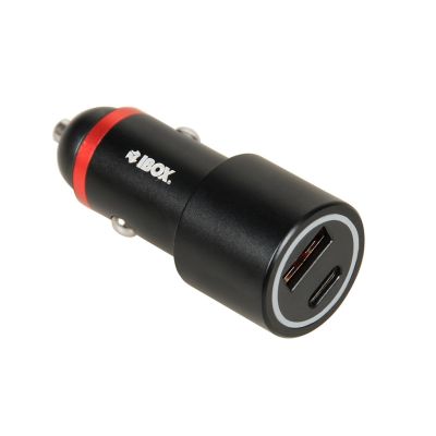 8. CAR CHARGER I-BOX C-20 USB C+A 48W