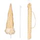 2. BEACH AND GARDEN UMBRELLA WITH FRINGE 174 CM YELLOW