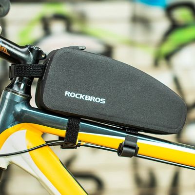 13. Rockbros AS-019 bicycle frame bag waterproof 1.5 l - black