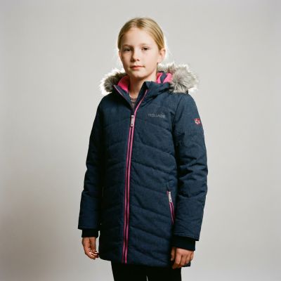 3. Trollkids Girls Lifjell Jacket Jr 133-114 insulated jacket