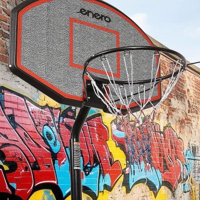 17. ENERO JUNIOR ADJUSTABLE BASKETBALL SET 1.9-2.6M