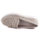 3. Women's openwork gray lords shoes Sergo Leone MK098H