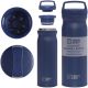 TRAVEL BLUE NAVY THERMAL BOTTLE