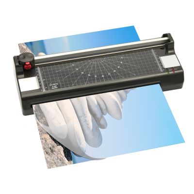 3. Olympia A 340 Combo Hot/Cold Laminator 250mm/min Black