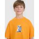 3. Boys' t-shirt with print 4F 4FJRSS25TTSHM2641-70S