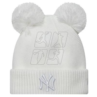 New Era Wmn Double Pom New York Yankees Beanie 60580774