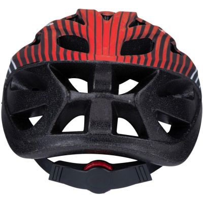 4. RED ADJUSTABLE CYCLING HELMET DUNLOP RM