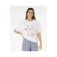 RIP CURL Women's Poolside Heritage Tee White