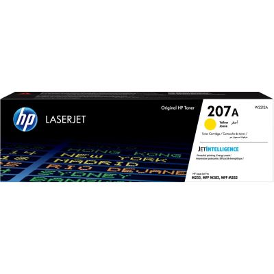 3. HP Toner Yellow HP 207A, HP207A=W2212A, 1250 pages