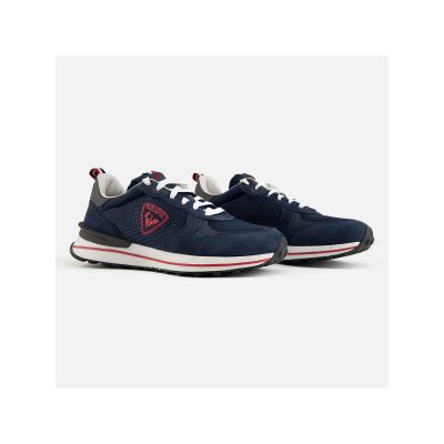 2. Men's ROSSIGNOL Running Retro Shoes, Navy Blue