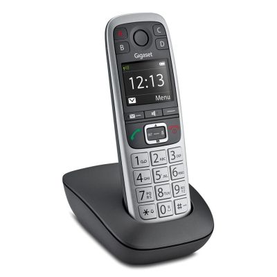 3. Gigaset E560 DECT telephone, caller ID, Black, Silver