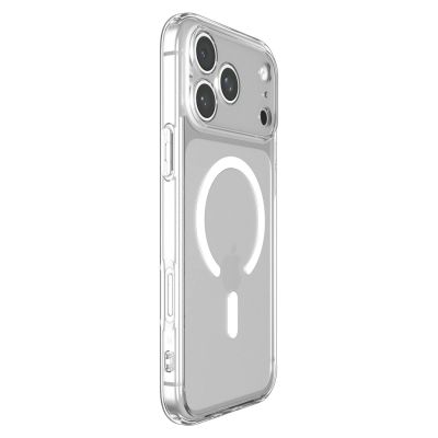 14. Spigen Ultra Hybrid MagSafe Case for iPhone 18 Pro Max / 17 Pro Max - Clear and White