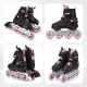 15. Meteor M 34-37 Urbo Roller Skates Black/Pink
