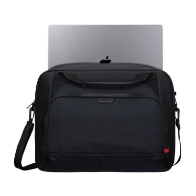6. Targus EcoSmart 45.7 cm (18") Briefcase Black, Red