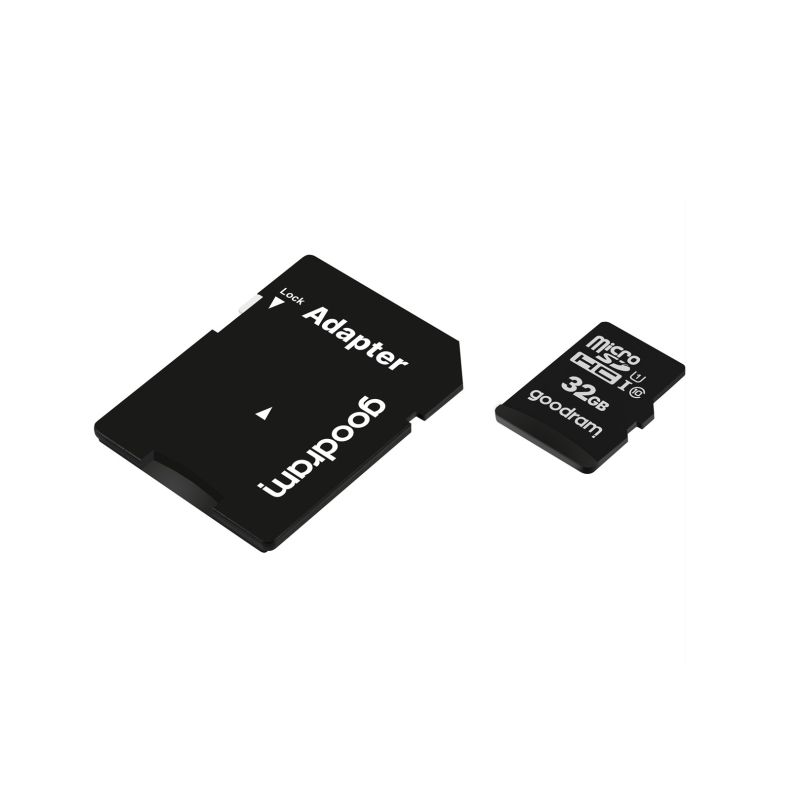 2. GoodRam M1AA-0320R12 memory card (32GB; Class 10; + adapter)