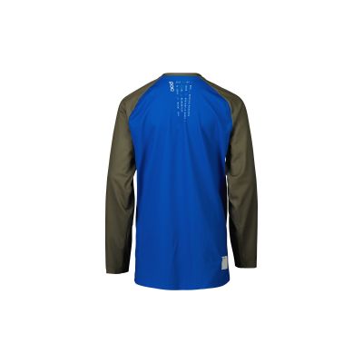 2. POC Y's Essential MTB LS Jersey Blue Green