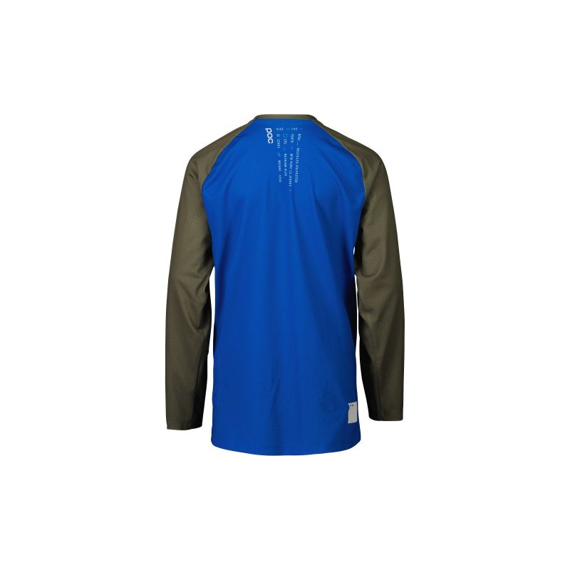 2. POC Y's Essential MTB LS Jersey Blue Green