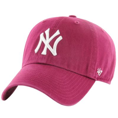 3. 47 Brand New York Yankees Clean Up Cap B-RGW17GWSNL-GX Burgundy One size
