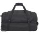 5. PREMIUM TROLLEY TRAVEL BAG T5607-0 BLACK SEMI LINE