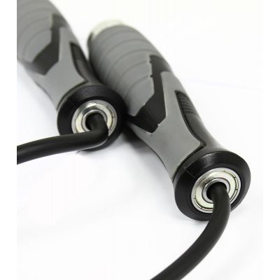 2. Speed skipping rope with 2 x 100g weights BK 256