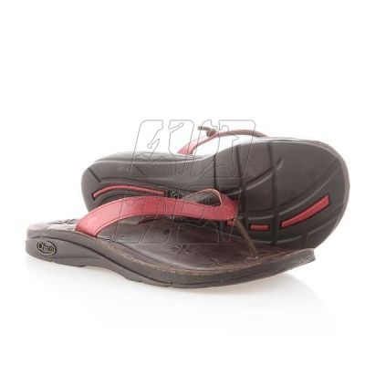 3. Chaco Locavore Red Flip-Flops W J102202