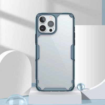 20. Nillkin Nature Pro case iPhone 14 Pro armored cover blue cover