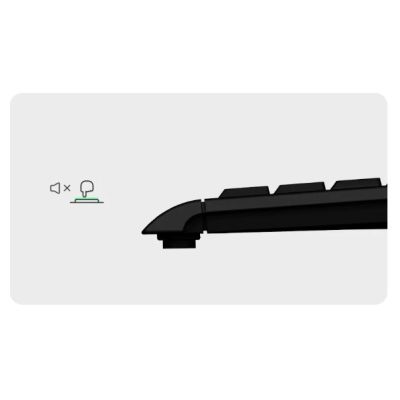 4. KeySonic KSK-5011ELC (DE) Keyboard Home USB QWERTZ German Black