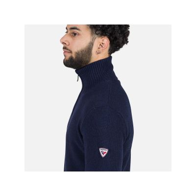 12. Rossignol Signature Hz Knit Navy Blue Sweater