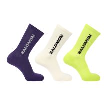 SALOMON EVERYDAY CREW 3-PACK VANILLA ICE/ACID LIME/DEEP BLUE LC2911200