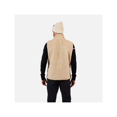 3. ROSSIGNOL Men's All Track Sherpa Vest Gray