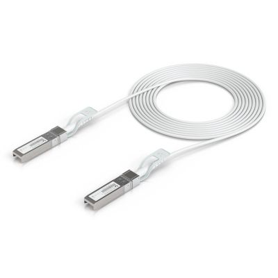 2. Ubiquiti UACC-Uplink-SFP28-3M InfiniBand/Fiber Optic DAC Cable White