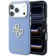 Guess Smooth & Big Strass Logo Case for iPhone 18 Pro Max / 17 Pro Max - Blue