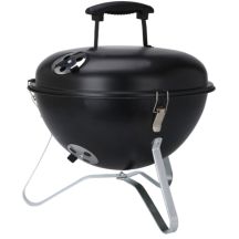 37 CM BLACK KETTLE-STYLE PORTABLE GRILL