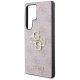 6. Guess Big 4G Logo Classic Logo Case for Samsung Galaxy S25 Ultra Pink