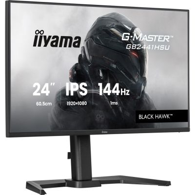 22. IIYAMA LED IPS MONITOR 23.8" GB2441HSU-B1 Black Hawk 144Hz