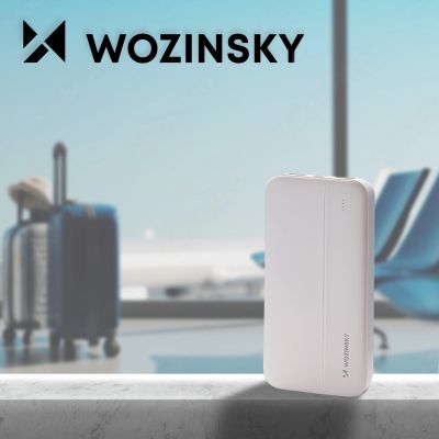 8. Wozinsky powerbank Li-Po 10000mAh 2 x USB white (WPBWE1)