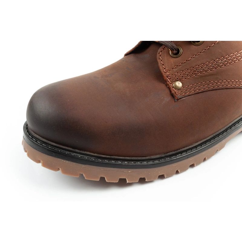 6. Wrangler Arch Fur men's boots, Chelsea boots, elegant, insulated, brown