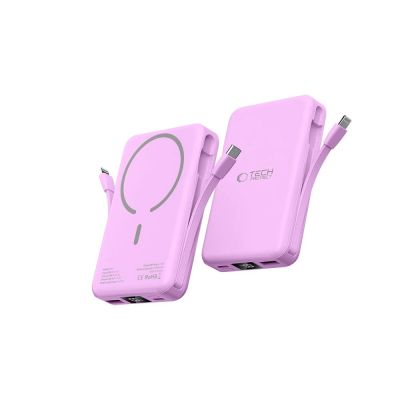 4. Tech-Protect PB31 MagSafe 10000mAH Power Bank - Purple